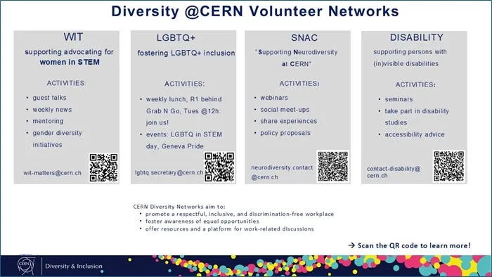 Diversity CERN volunteer